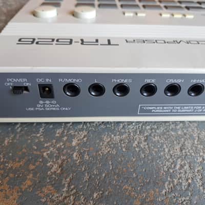 Roland TR-626 Rhythm Composer 1980s - White image 5