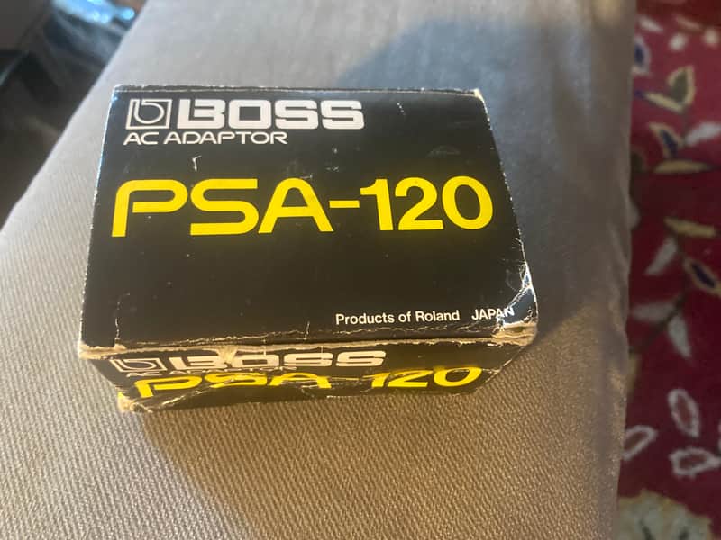 Boss PSA-120 Power Supply Vintage New Old Stock RARE ship tomorrow image 1