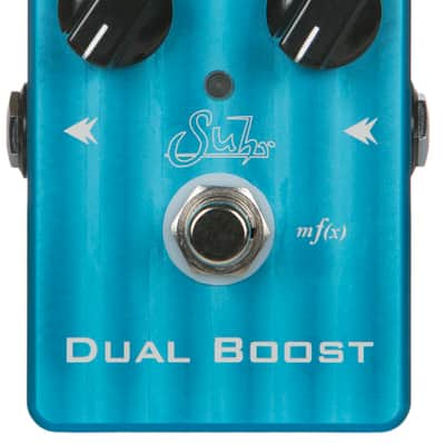 Suhr Dual Boost Pedal in Original Blue Enclosure image 1