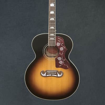 Epiphone "Inspired by Gibson" J-200 - Aged Gloss Vintage Sunburst image 3