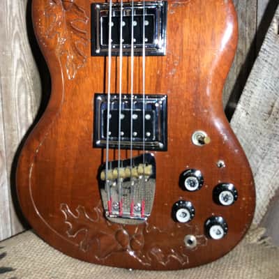 Vintage 1974 Guild JS-2 Bass W/OHSC image 1