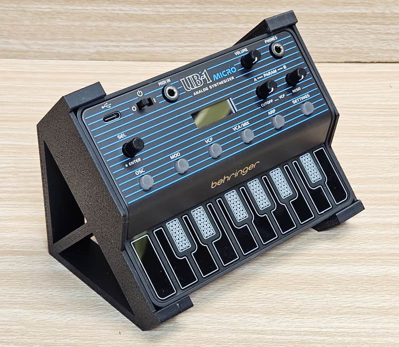 The Analog Source Angled Desktop Stand For Behringer JT-4000 JT-4000M UB-1 Micro Synthesizer image 1