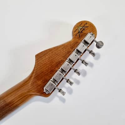 Fender Stratocaster Relic Ancho Poblano Roasted 2019 Custom Shop Limited Edition Black image 15