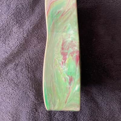 Green Maccaferri Islander Soprano Ukulele 1950s image 16