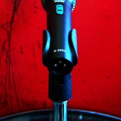 Vintage 1990's AKG D2002 dynamic hyper cardioid microphone Low Z w accessories image 8