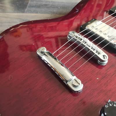 1976 Westminster Japan (Matsumoku) SG Standard (Cherry Red) | Reverb