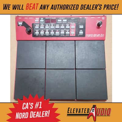 Nord Drum 3P Synth, B-Stock, FULL MANUFACTURER'S WARRANTY, Modeling Percussion 6-Channel Synth image 2