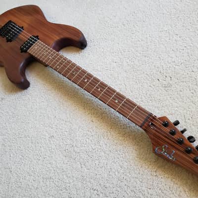 Suhr Classic Custom  Koa with Solid Pau Ferro Neck image 10