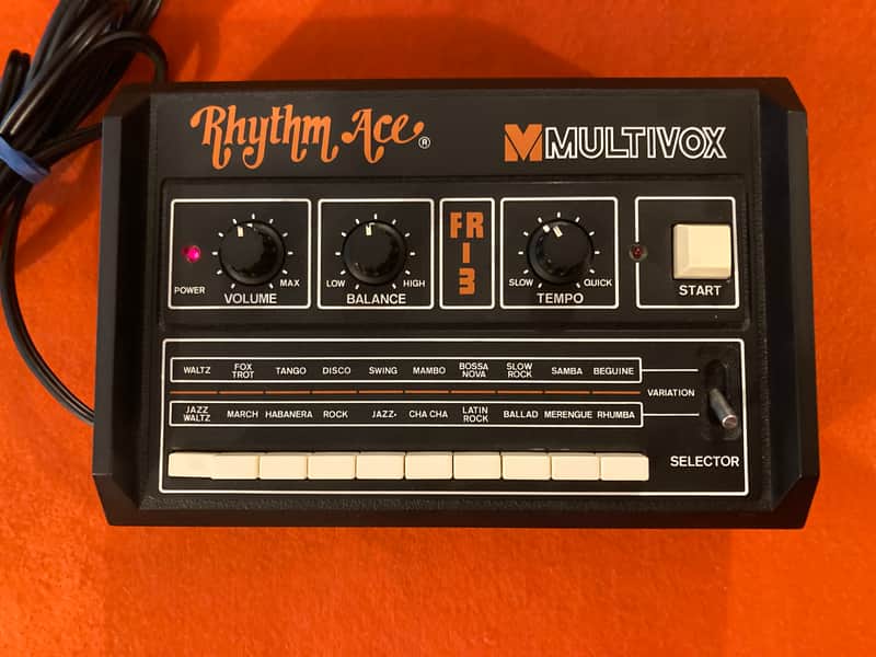 Multivox Rhythm Ace FR-3 Drum Machine image 1