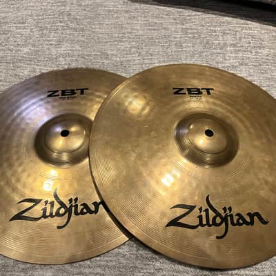 Zildjian 14" ZBT Hi-Hat Cymbals (Pair)  2017 - Traditional image 1