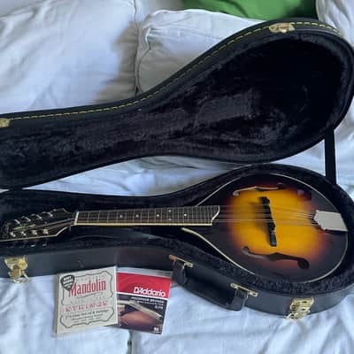 2005 Kentucky KM-250 Artist A Model - Nitrocellulose Sunburst with Case, Upgraded Bridge, Strap and Spare String Sets image 1