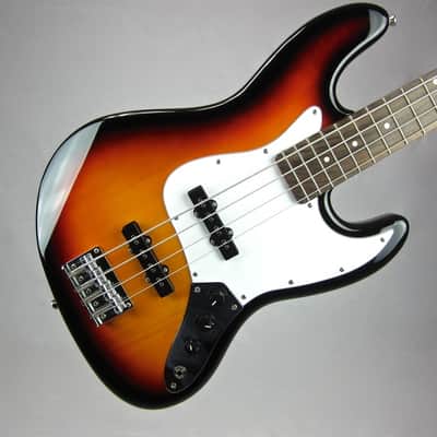 Aria STB-JB Electric Bass Guitar 4 String Vintage Sunburst. Jazz Style. image 1