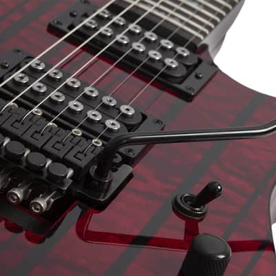 Schecter Synyster Standard Plus Transparent Deep Red image 7