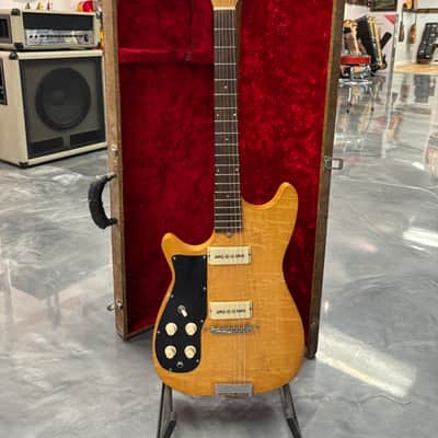 1961 Carvin SBG-3 Lefty - Natural w/ case - Left Handed image 1