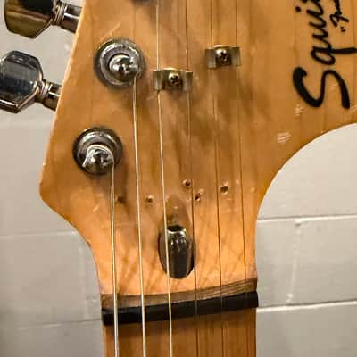 Squier Stratocaster 1983-1984 - Black image 4