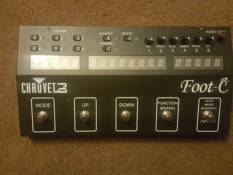 Chauvet Foot-C 36-Channel DMX Foot Controller image 1