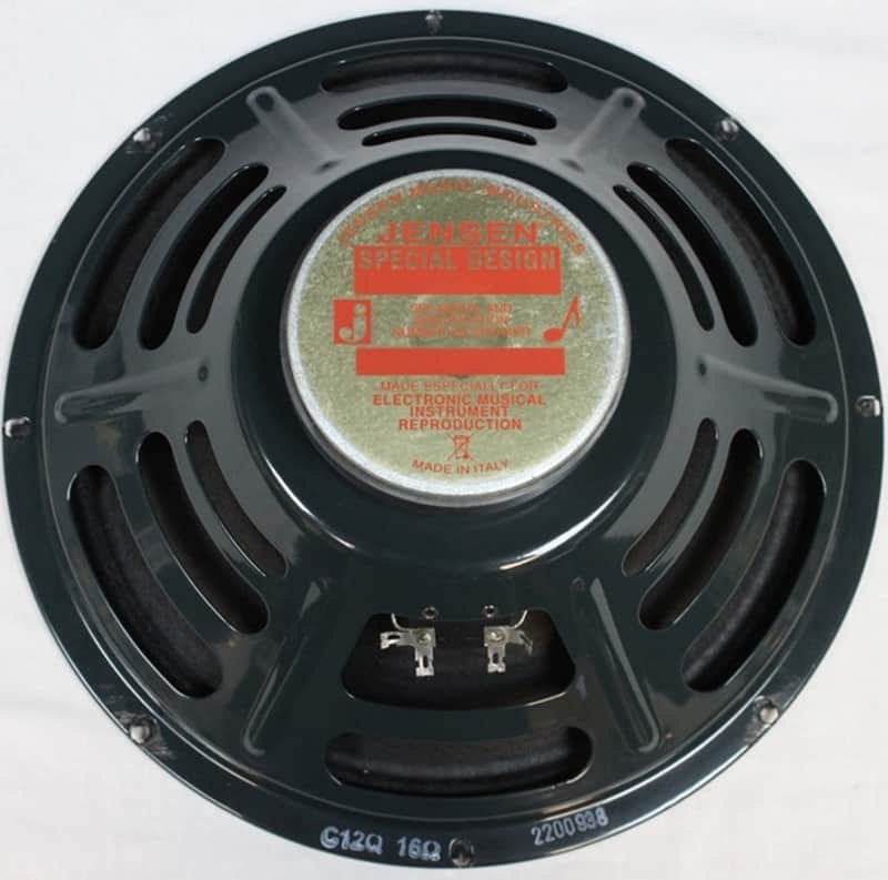 Jensen C12Q Vintage Ceramic 12" 40-Watt 16ohm Guitar Speaker Bild 1