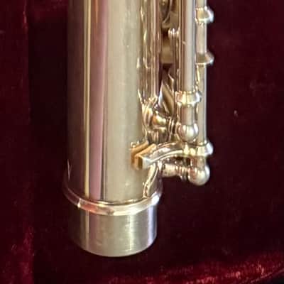 Jupiter CEF-510 - Silver-nickel Finish with Golden Lip Plate image 2