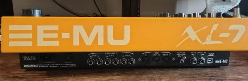 E-MU Systems XL-7 Command Station 128-Voice Synthesizer