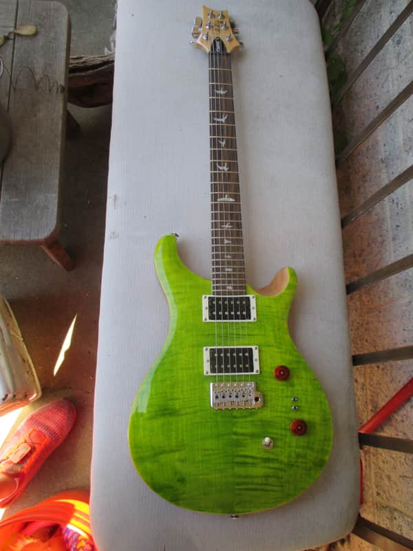 PRS SE Custom 24-08 Eriza Verde no case excellent condition image 1