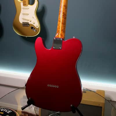 Fender CS Masterbuilt Tele by Yuri Shishkov 2017 - Dark Cherry image 22