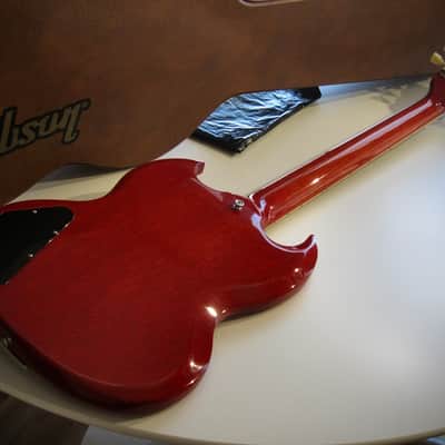 Gibson SG Standard with Maestro Vibrola, Hang Tags & OHSC Circa-2019-Cherry Stained Mahogany image 18