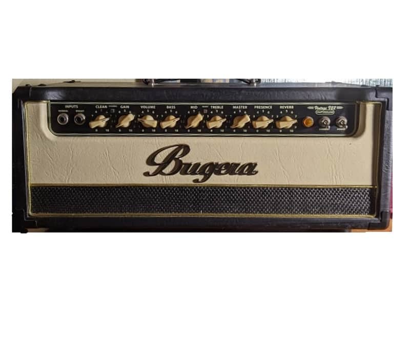 Bugera V22HD INFINIUM 22W 2-Channel Tube Amp Head 2010s - 2-Tone Black and Cream image 1