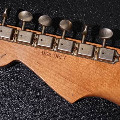 Fender Masterbuilt Andy Hicks Fat 64 Strat Brazilian Rosewood Journeyman Relic Aged Daphne Blue Josefina Pickups image 22