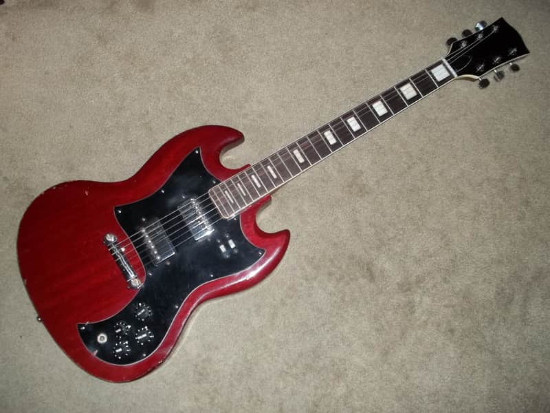 70's SG Style Guitar Teisco Kent image 1