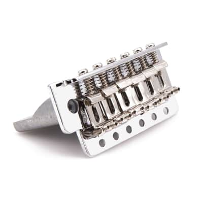 Tone Ninja 6 Point Strat-style Tremolo kit, Steel Saddles, 40mm block, Chrome image 4