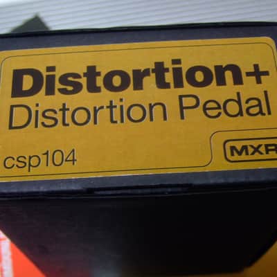 MXR CSP104 '73 Vintage Script Distortion+ Modified with LED, Power Jack, and True Bypass image 5