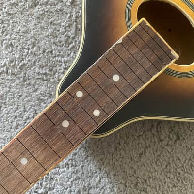Sunburst 8 String Mandolin Project, Spruce Top, Mahogany Body, Rosewood Fingerboard image 5