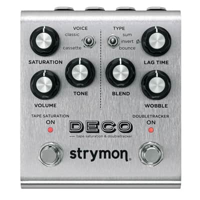 Strymon Deco V2 Tape Saturation & Doubletracker Effects Pedal image 4