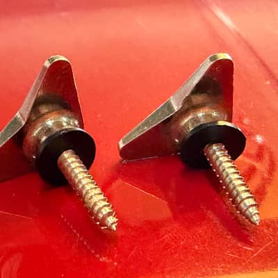 Ibanez Roadstar II Boomerang 1984-1985 - Chrome strap buttons image 3