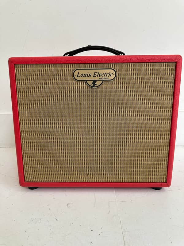Louis Electric - 30W 1x12 Combo Amp with Celestion G12H-30 2012- LIPSTICK RED. image 1