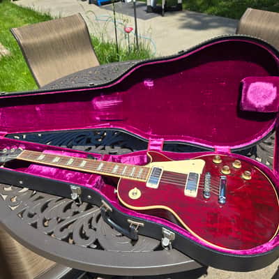 Gibson Wine Deluxe Pete Townsend Special with casel 1976 - Wine image 6