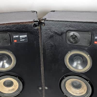 Vintage JBL940 4-Way 300-Watt Stereo Tower Titanium Tweeters Tower Speakers RARE image 10