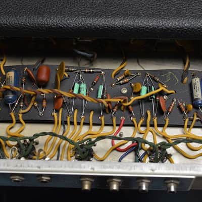 Fender Princeton Reverb Combo Vintage 1967 Blackface Freshly Serviced w FAST Same Day Shipping image 11