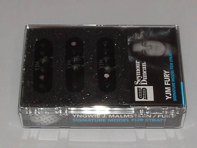 Seymour Duncan STK-S10 Yngwie J. Malmsteen Fury Set (Black) - YJM Set Black   New with Warranty image 1