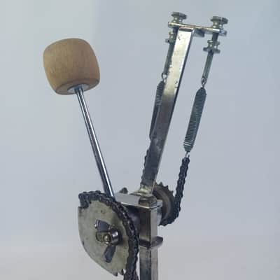 *Jacques Capelle Excalibur Bass Drum Pedal Carbon Fiber Solid Footboard Twin 70s image 14