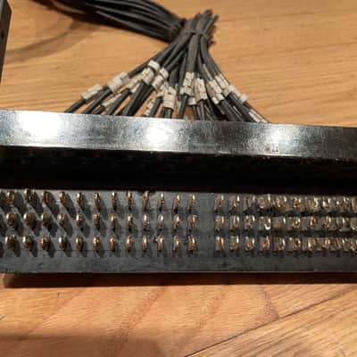Switchcraft 48 point TRS patchbay x2 with Christmas Trees TRS 1980s - Black image 7