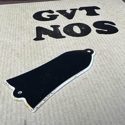 General Vintage Tone  Truss rod cover 59’ fits  Gibson  NOS old Reborn The burst Edad model   Black image 3