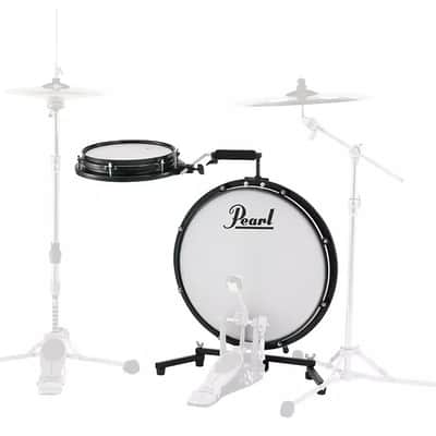 Pearl PCTK1810 Compact Traveler 10 / 18" 2pc Portable Drum Set