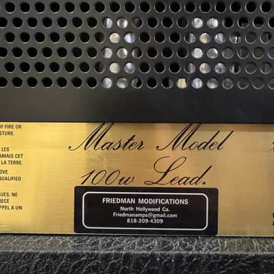 Marshall JCM800 Lead Series 2203X Reissue 100-Watt Guitar Amp Head 2018 W/ Friedman Jake E. Lee (JEL) Mod image 6