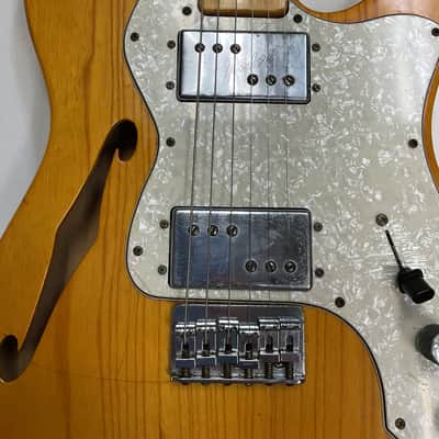 1972 Fender Telecaster Thinline - Natural w/OHSC image 4