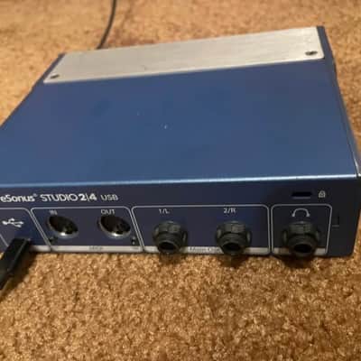 PreSonus Studio 2|4 USB Audio Interface 2010s - Silver image 2