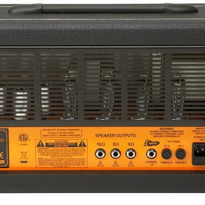 Orange AD30HTC-BK 30 Watt Twin Channel Class A Guitar Amp Head in Black image 4