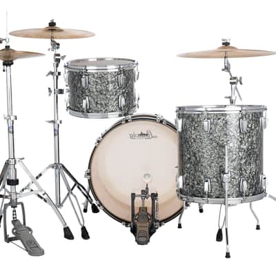 Ludwig Classic Maple Fab 3pc Shell Pack Limited Edition-Black Pearl image 3