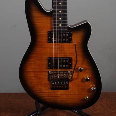 Reverend Kingbolt RA Floyd Rose, Coffee Burst Flame Maple image 2