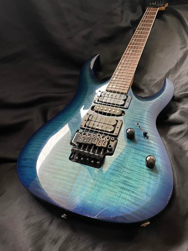 Cort X-11 2004 Transparent Blue MIK image 1